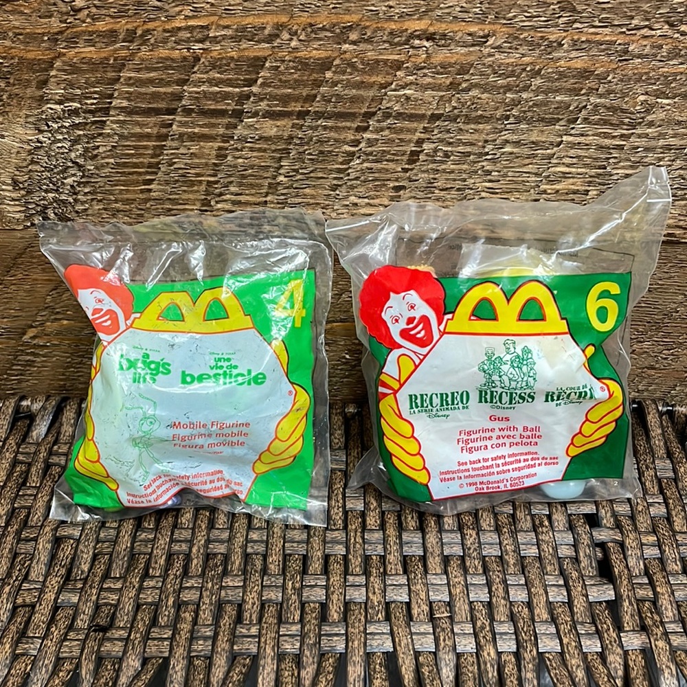 McDonald’s Happy Meal Toys Unopened Vintage Collectible (Lot of 2) *FINAL DROP*